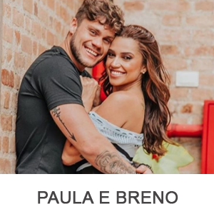 Paula e Breno do BBB 2018 recentemente decoraram o novo apartamento com papéis de parede da K&G