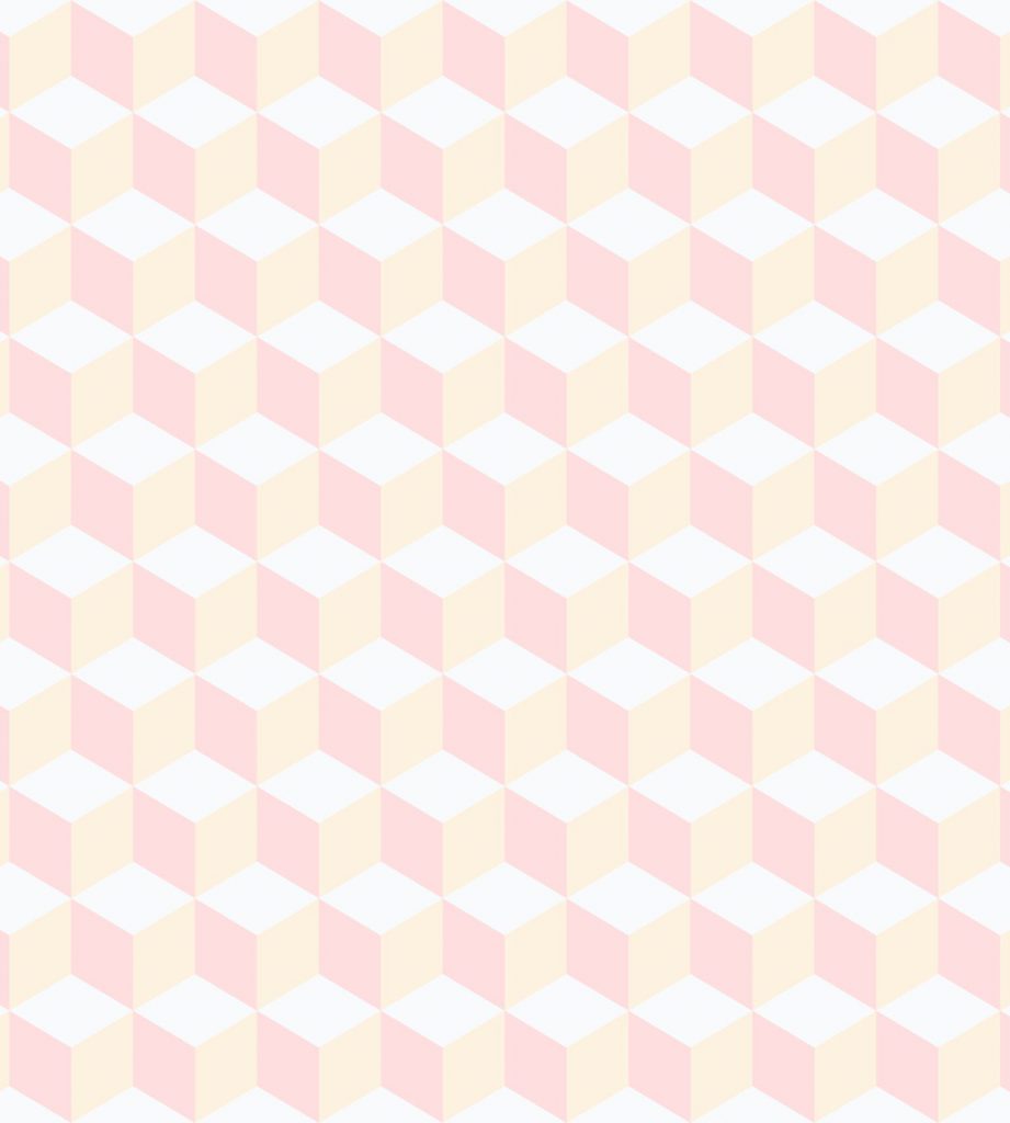 Papel de Parede Infantil Geométrico Rosa Bebê - Ref: 3643