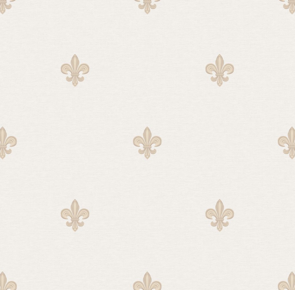 Papel de Parede Flor de Lis - Ref: 6231