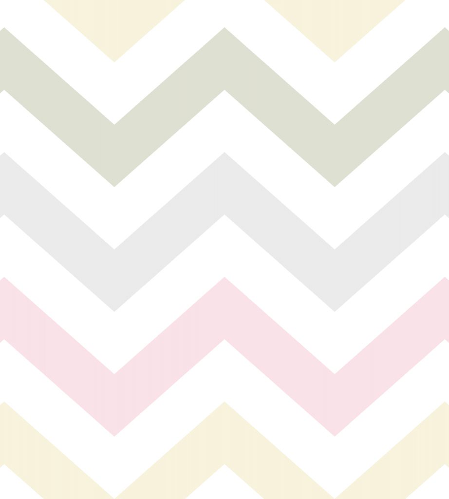 Papel de Parede Chevron Colorido - Ref: 6233