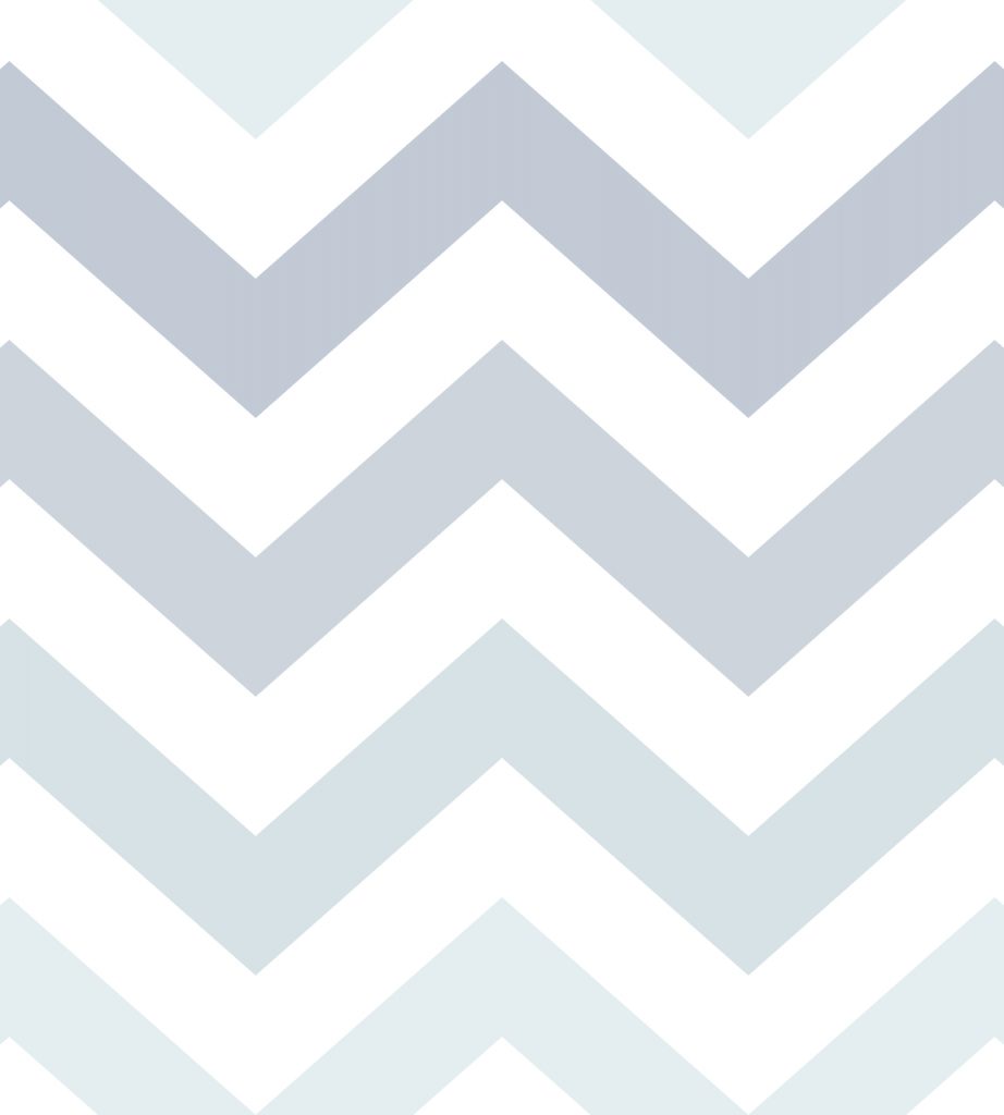 Papel de Parede Chevron Azul - Ref: 6235