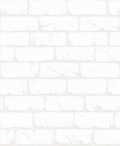 Papel de parede Tijolinho branco