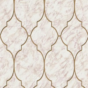 Papel de Parede azulejo bege 6391-05