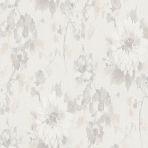 Papel de Parede flores off white 10051-14