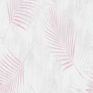 Papel de parede folhas palmeira rosa 02579-05
