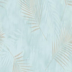 Papel de parede folhas palmeira verde 02579-18