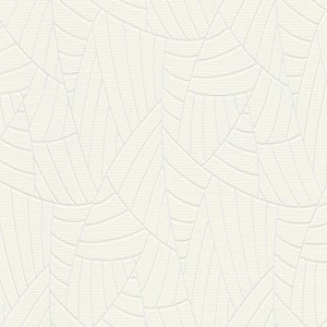 Papel de parede folhas palmeira branco 5427-01