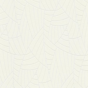 Papel de parede folhas palmeira branco 5427-01