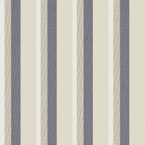 Papel de Parede Listrado Azul e Bege - Ref: 4124