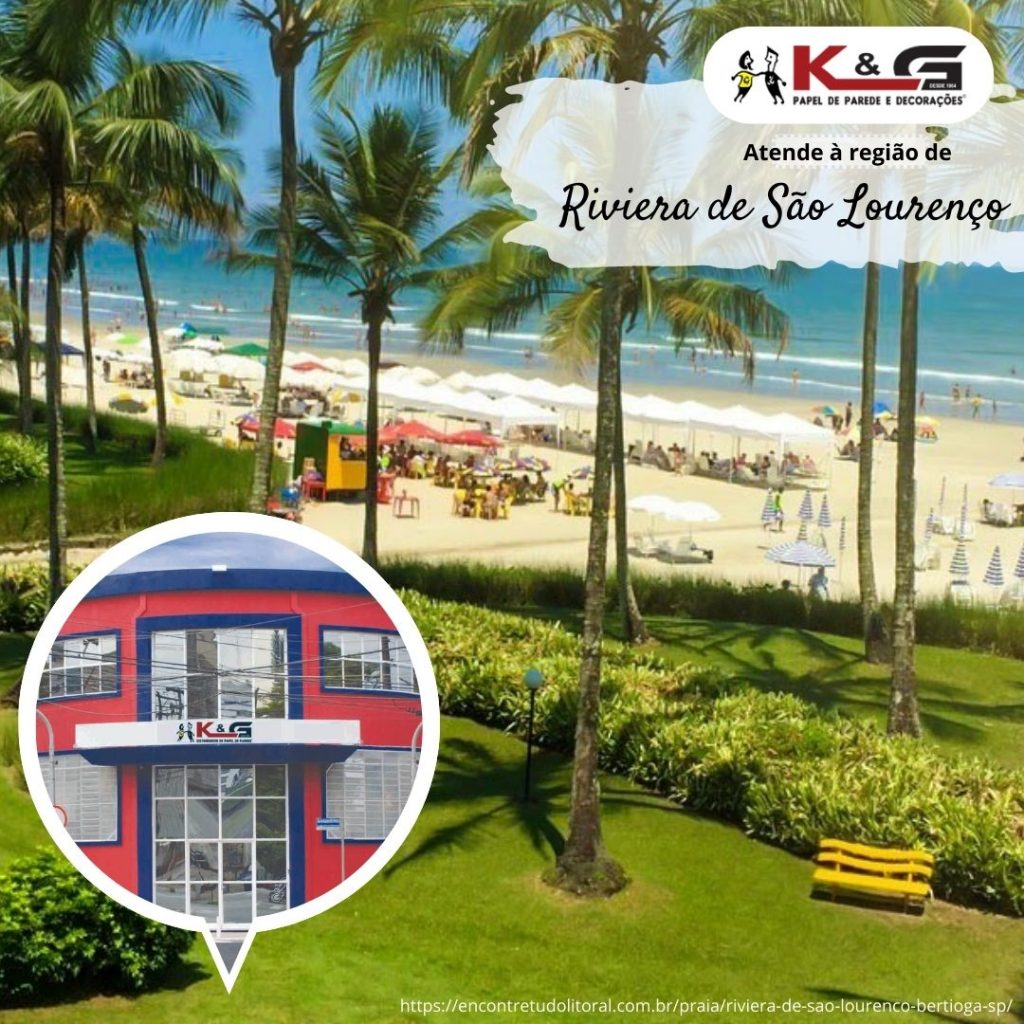 K&G papel de parede em Riviera de São Lourenço