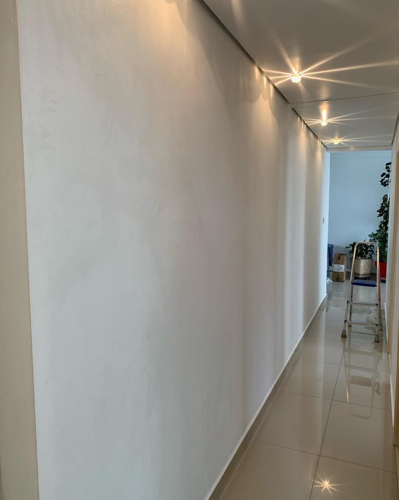 Antes da Aplicação do Papel de Parede
