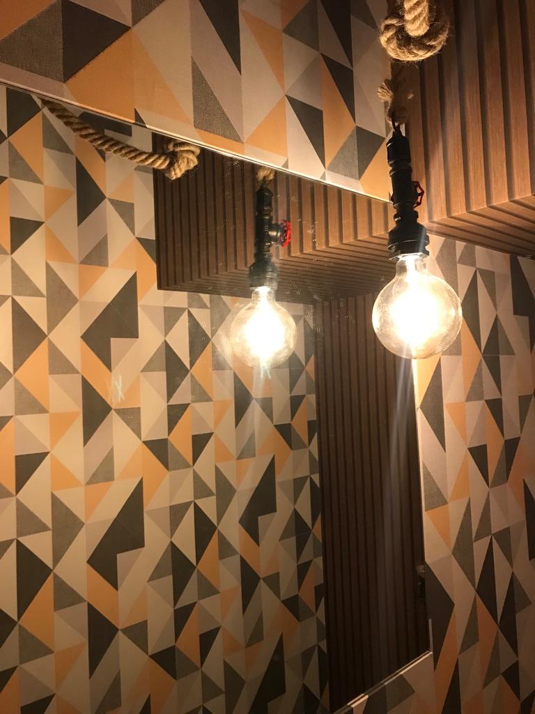 Papel de Parede Lavabo