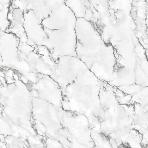 Papel de Parede Mámore, efeito marmorizado, branco e cinza
