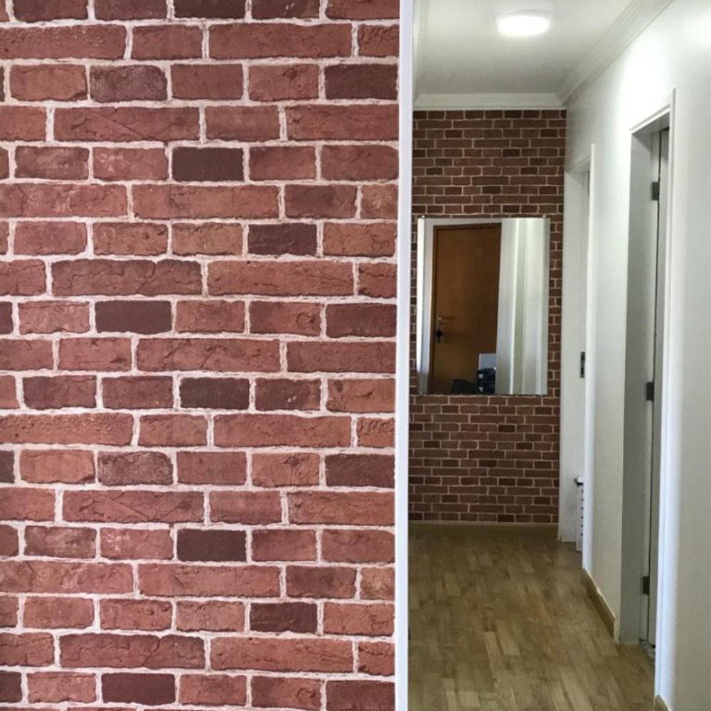 Papel de Parede Tijolinho