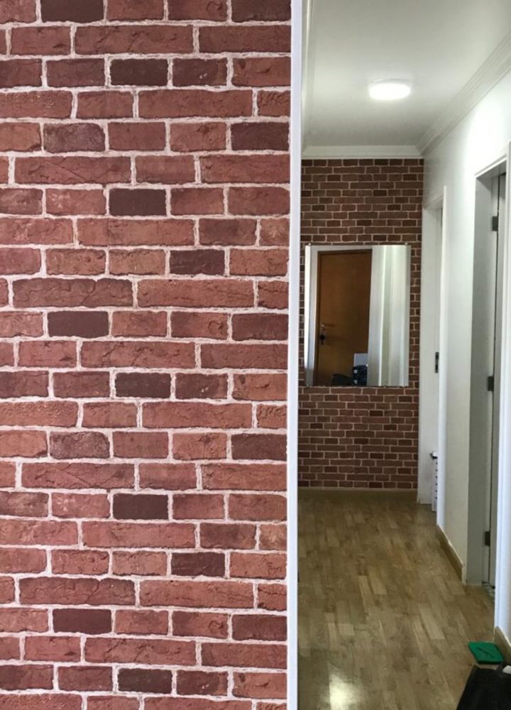 Papel de Parede Tijolinho