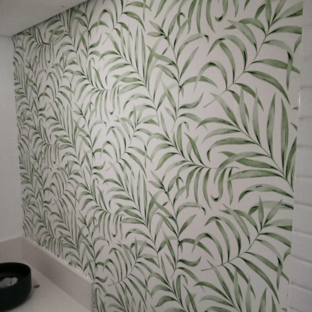 Papel de Parede de Folhagem