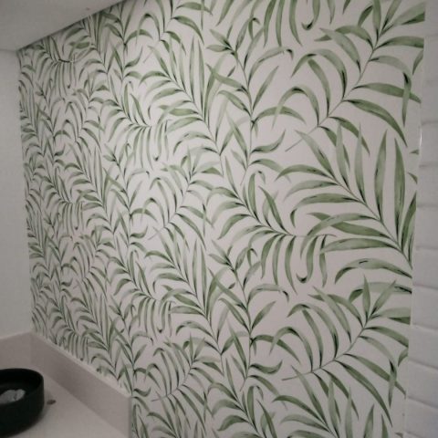 Papel de Parede de Folhagem