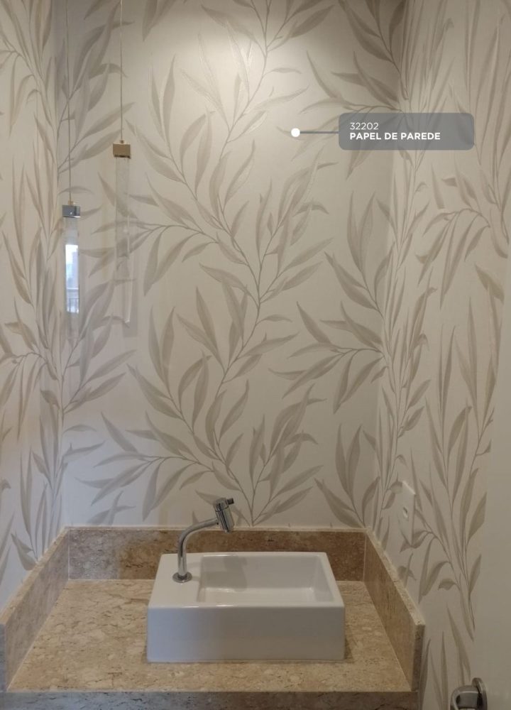 Papel de Parede Folhagem