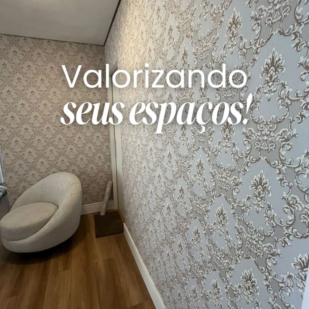 Papel de Parede Adamascado