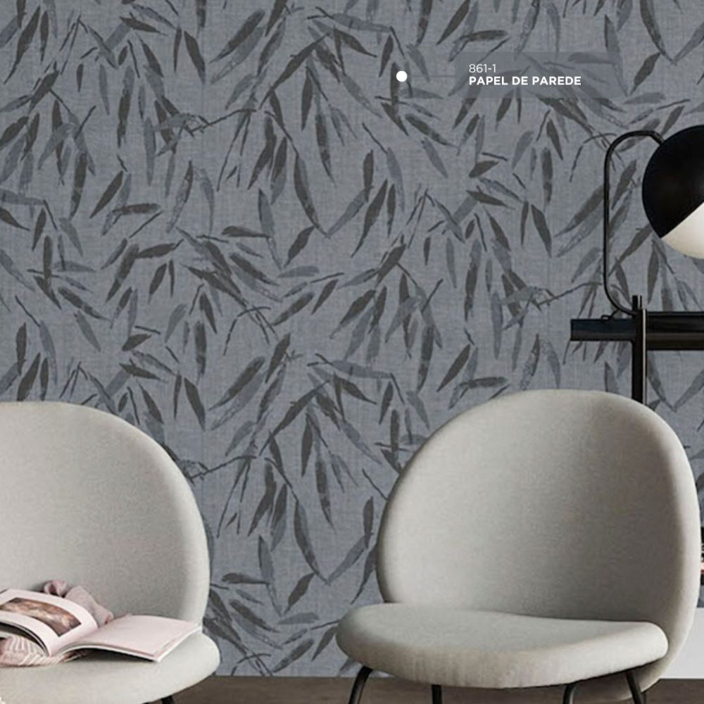 Papel de Parede para Sala Folhagens