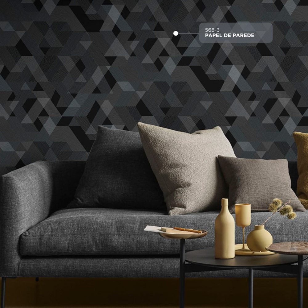Papel de Parede para Sala Geométrico