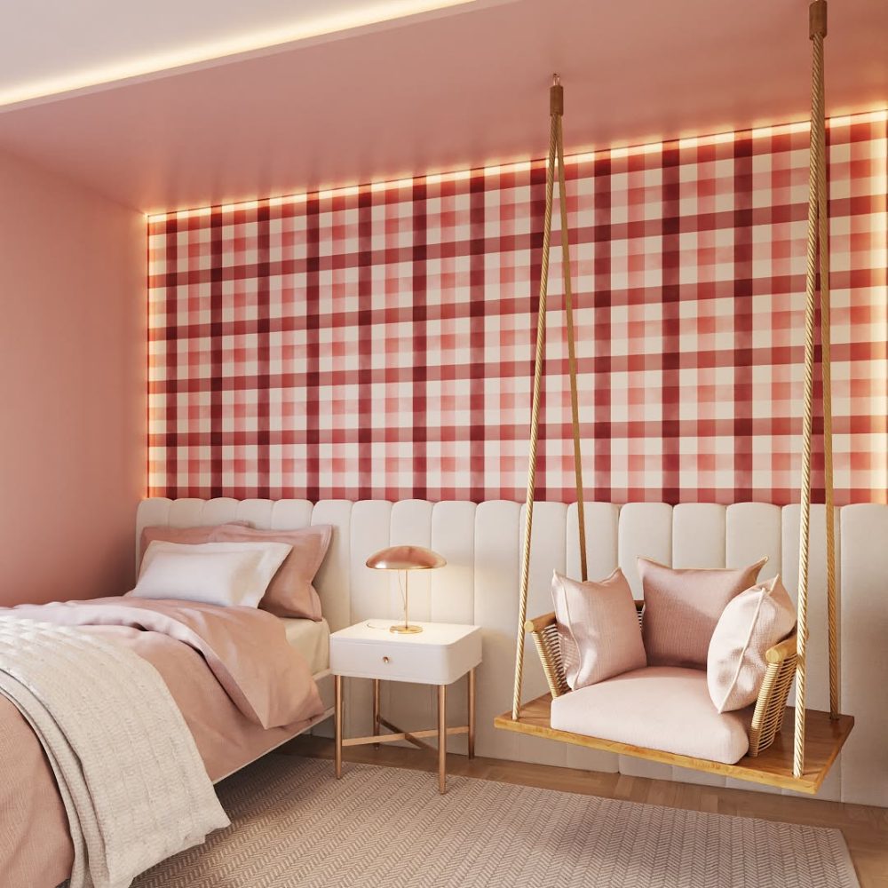 Papel de Parede Vichy