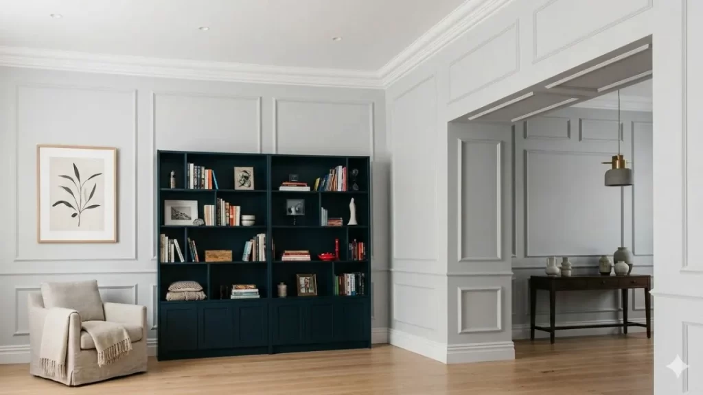 Moldura de Isopor e Boiserie