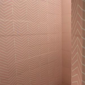 Papel de Parede Lavabo com Azulejo